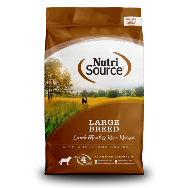 Nutrisource Large Breed Lamb Meal & Rice Recipe 11.79Kg
