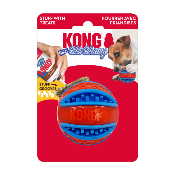 Kong ChiChewy Zippz Ball