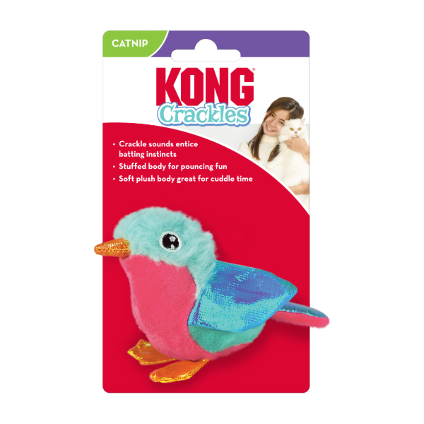 Kong Cat Crackles Tweetz Bird