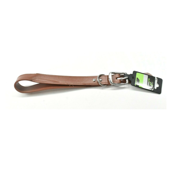 PetMate Collar Cuero Cafe 18" 2.5x45