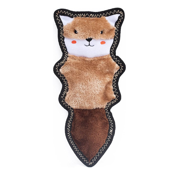 ZippyPaws Z-Stitch Skinny Peltz - Chipmunk