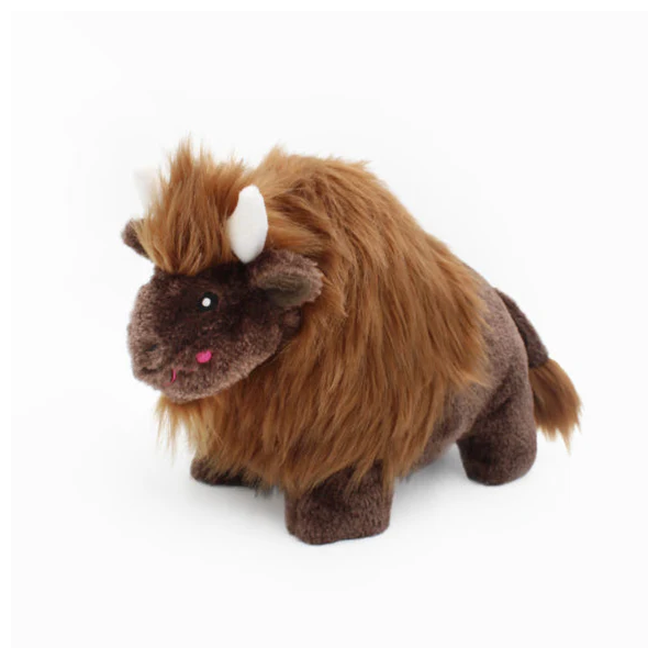 ZippyPaws Wooliez - Billie the Bison