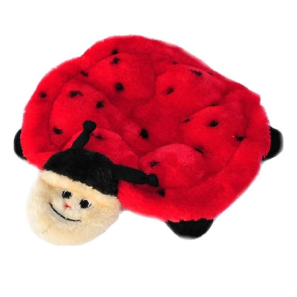 ZippyPaws Squeakie Crawler - Betsey the Ladybug