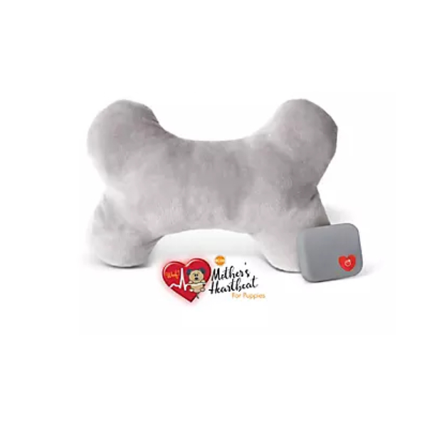 K&H -Mother Lg Bone Plw Gy 13"