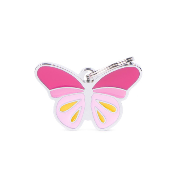 Myfamily -Placa Mariposa Charms