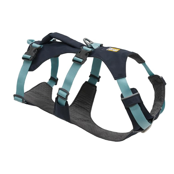 Ruffwear Flagline Dog Harness With Handle - Basalt Gray