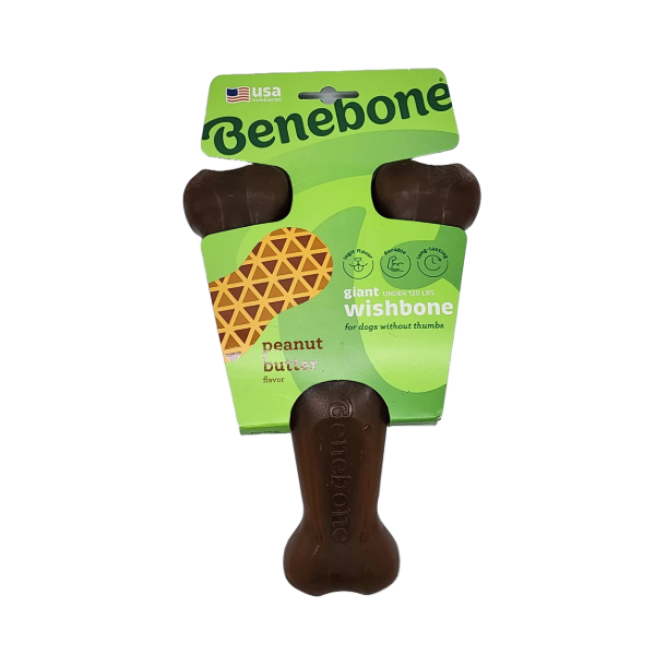 Benebone Wishbone Peanut Butter Medium