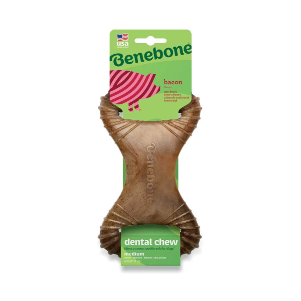 Benebone Dental Chew Bacon Medium