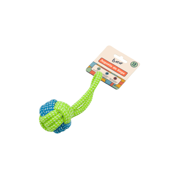 Luca Juguete Soga + Bola 15cm