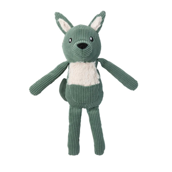 FuzzYard Life Dog Toy - Myrtle Green Kangaroo