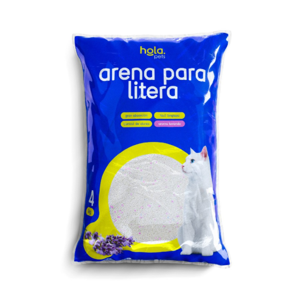 Hola Pets Arena para Gato 4Kg - Sin Aroma