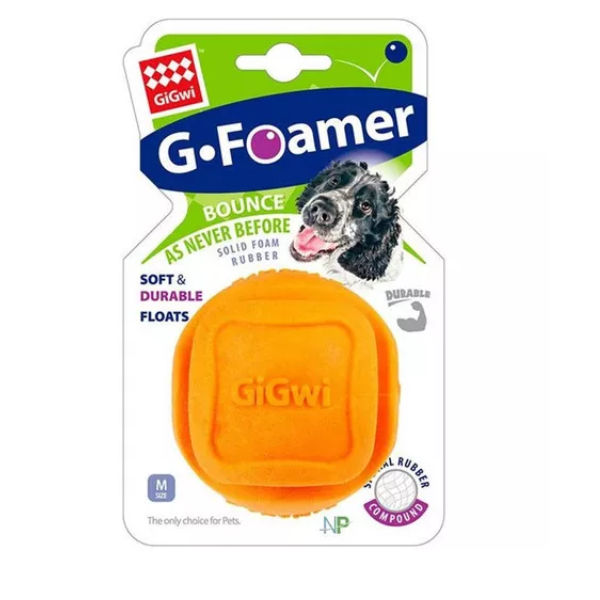 Gigwi Foamer TPR Ball - Orange