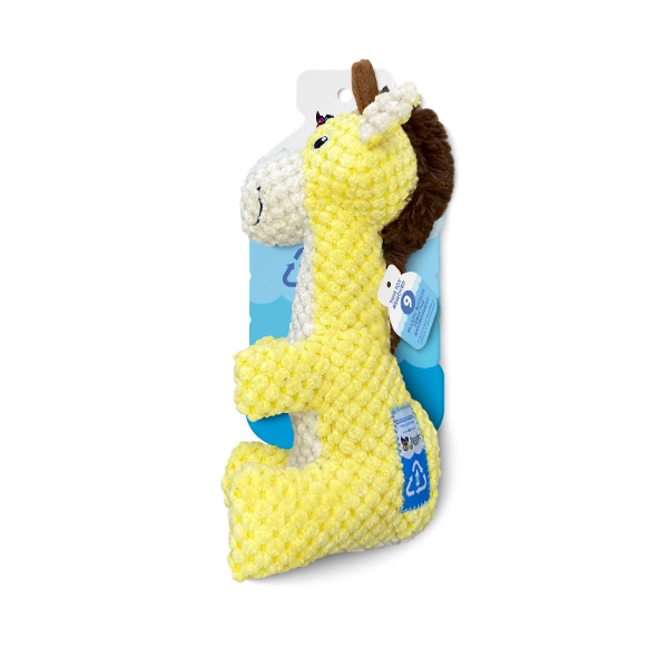 SpunkyPup -Clean Earth Giraffe Textured Plush