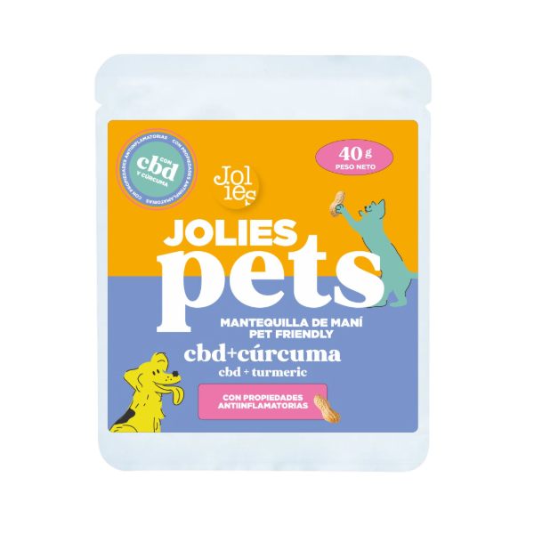 Jolies Pets Mantequilla de Maní + CBD Pets