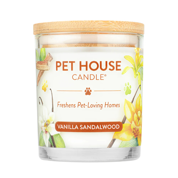Pet House Candle Vanilla Sandalwood 255g