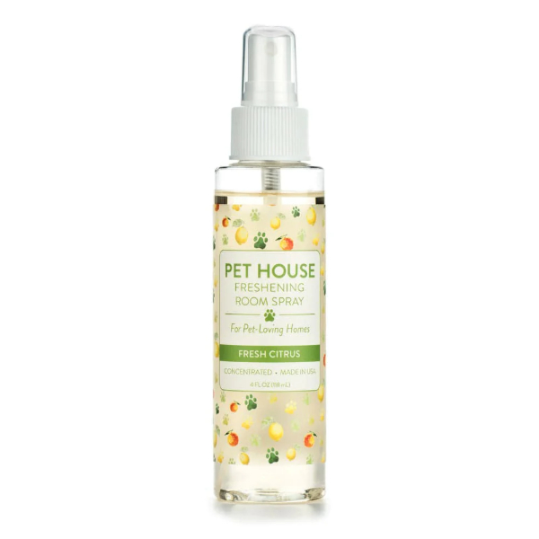 Pet House Freshening Room Spray Fresh Citrus 118ml