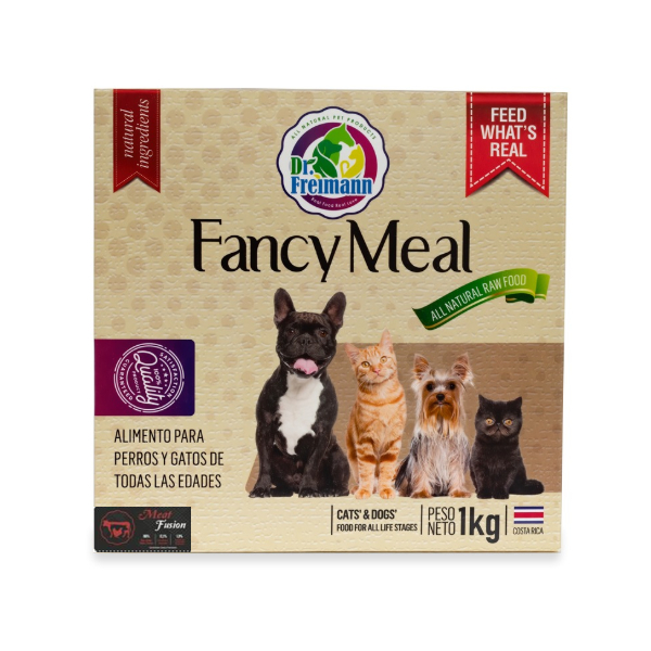 Fancy Meal Meat Fusion ( Res, Cerdo, Pollo y Trucha) 1kg