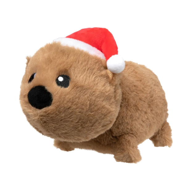 Fuzzyard Navideño -Dog Toy - Felix-Navidad the Wombat