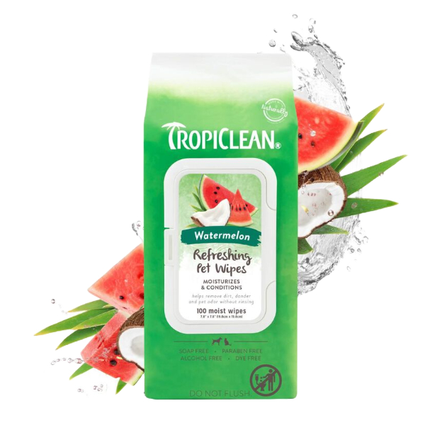 Tropiclean Toallas Humedas Sandia