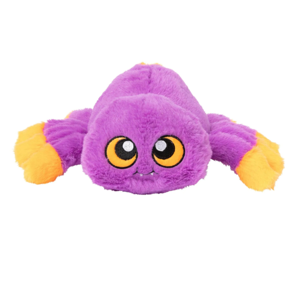 FuzzYard Halloween Dog Toy - Weborah The Spider - Purple L