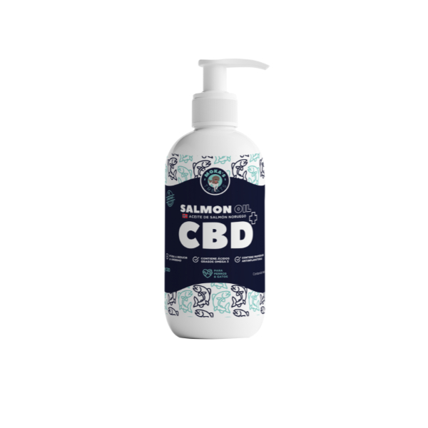 Moka's Aceite de Salmon +CBD 236 ML