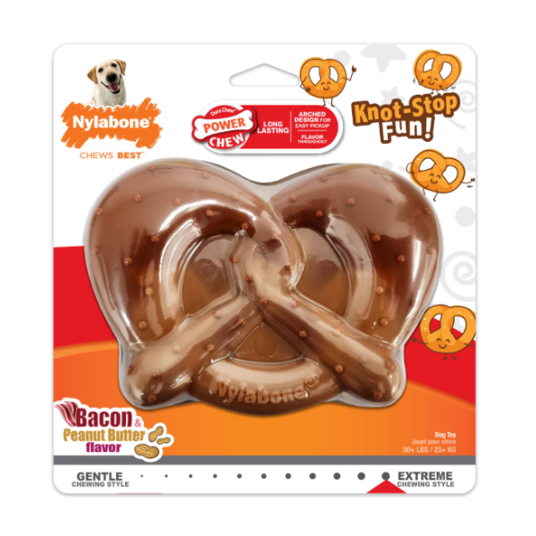 Nylabone -Lazo Sabor Tocino Mantequilla de mani +23kgs