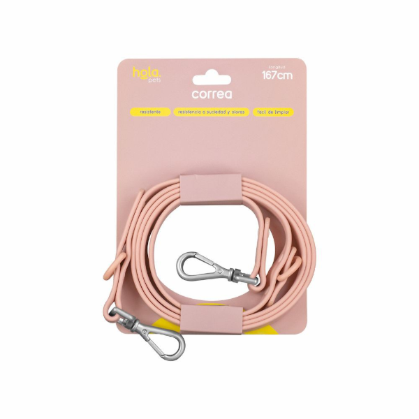 Hola Pets -Correa 1,67m- Rosado