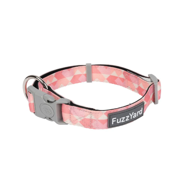 Fuzzyard Dog Collar - Pink Lemonade