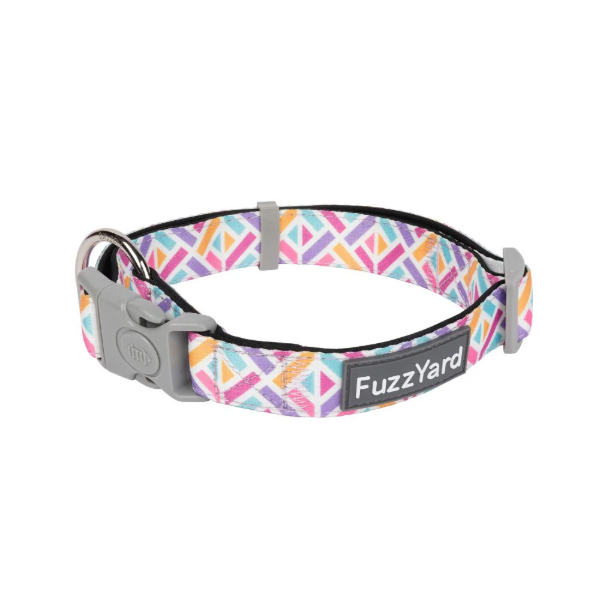 Fuzzyard  Dog Collar - Bubblegum Burst
