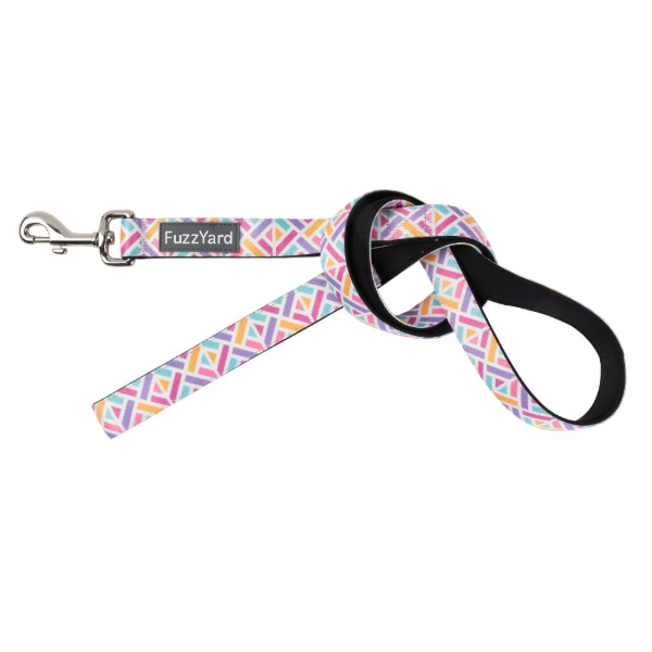 Fuzzyard Dog Lead - Bubblegum Burst