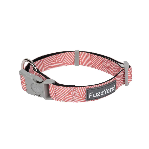 Fuzzyard Dog Collar - Thornbury - Brick Red