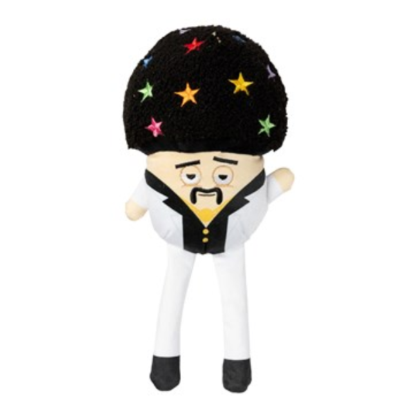 Fuzzyard Dog Toy - Disco Randy Mushroom