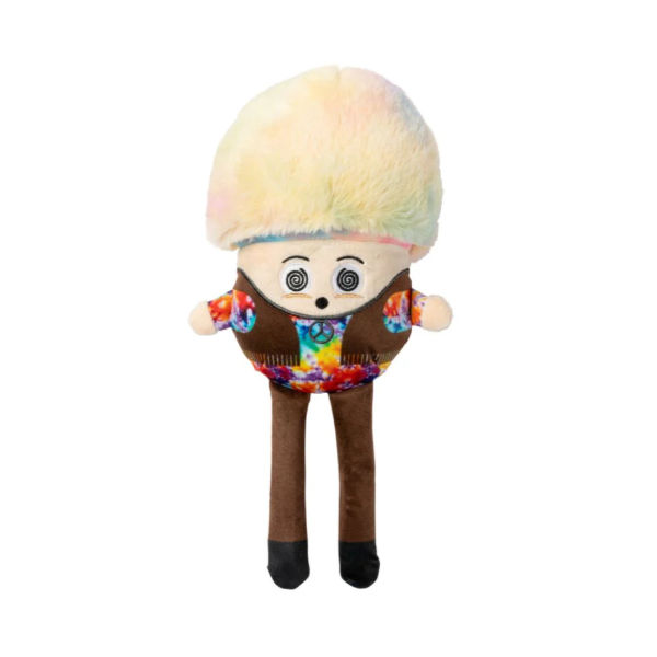 Fuzzyard Dog Toy - Rainbow Mushroom