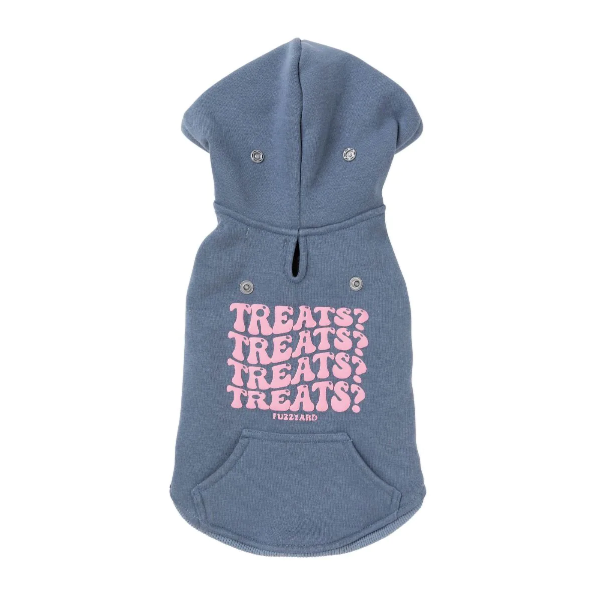 Fuzzyard Treats Hoodie - Blue