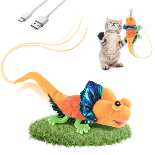 Gigwi Swing Tail Lizzard Lithumium Battery and USB cable included