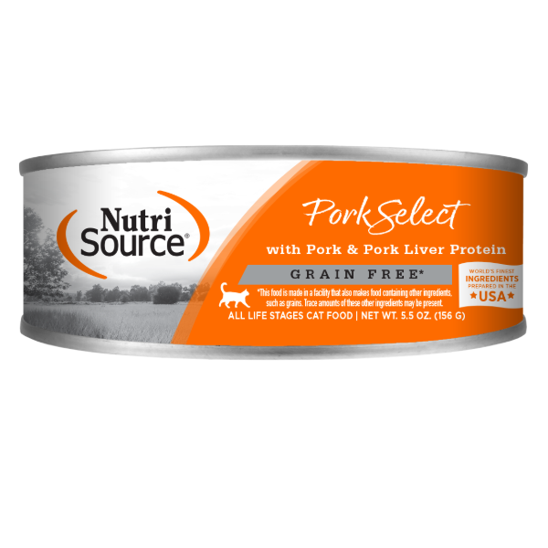 Nutrisource Pork Select With Porrk & Pork Liver Protein 156G