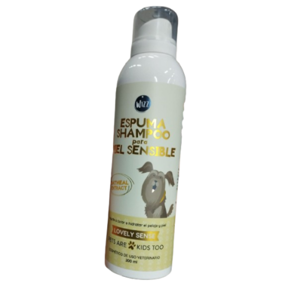 Wizz Espuma Shampoo Piel Sensible 200ml