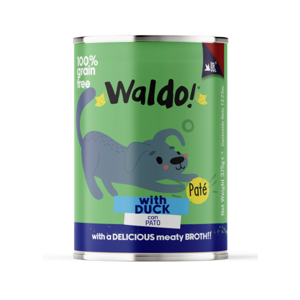 Waldo For Dogs Duck Flavor 375G