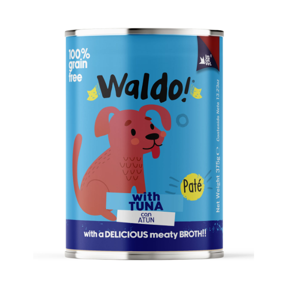 Waldo For Dogs Tuna Flavor 375G