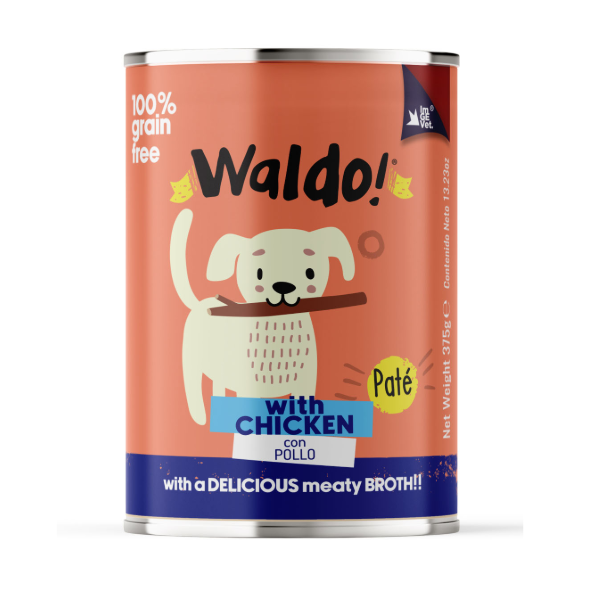 Waldo For Dogs Chicken Flavor 375G