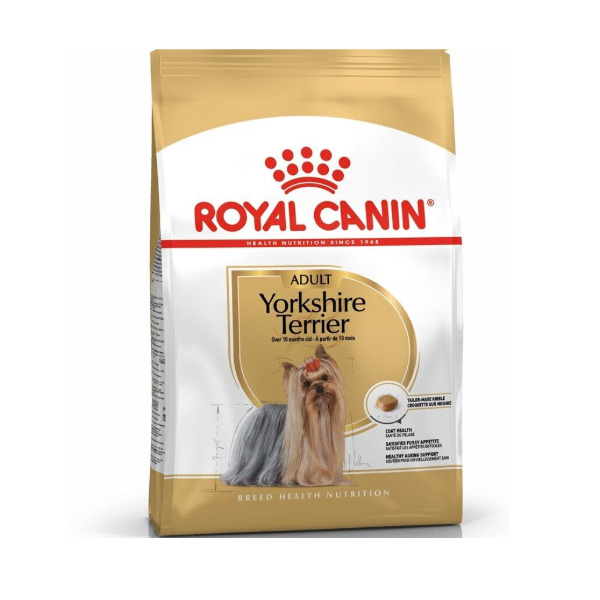 RoyalCanin Breed Health Nutrition DRY Canine Yorkshire Adult 3Kg