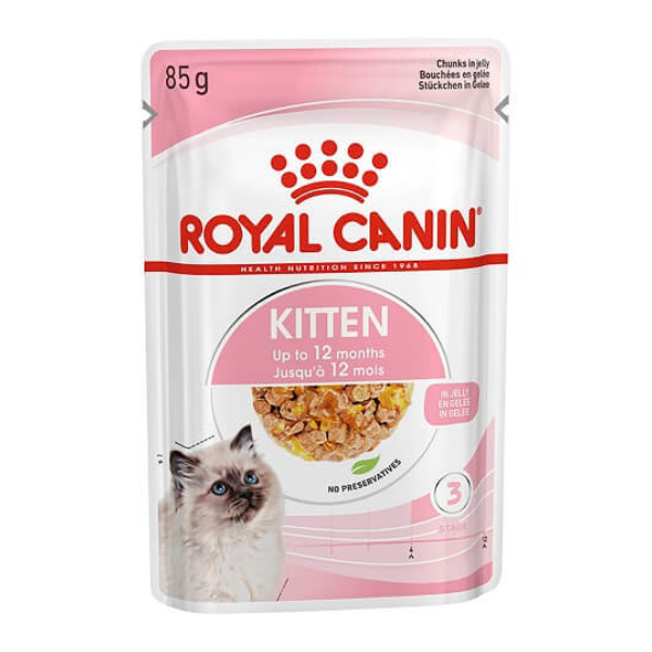 RoyalCanin Feline Health Nutrition WET Feline Kitten OF CIG 185g