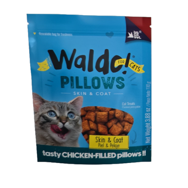 Waldo Cat Pillows Skin & Coat 110g