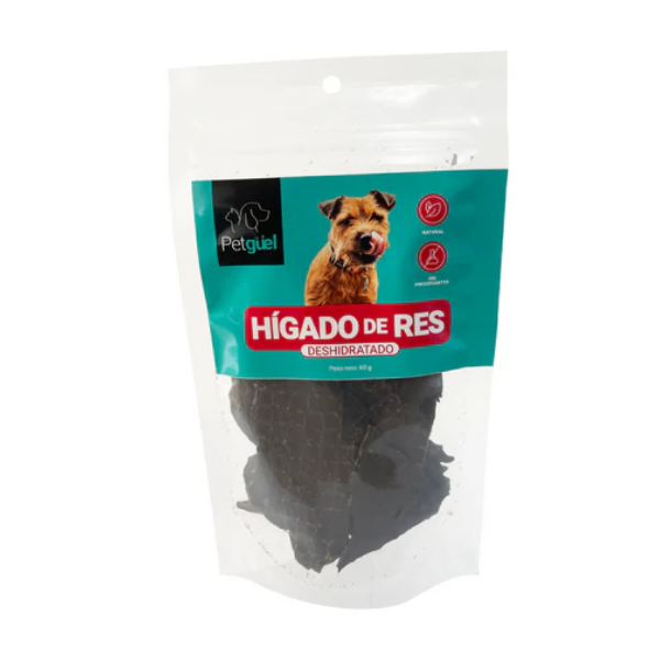 Petgüel Deshidratado Hígado De Res