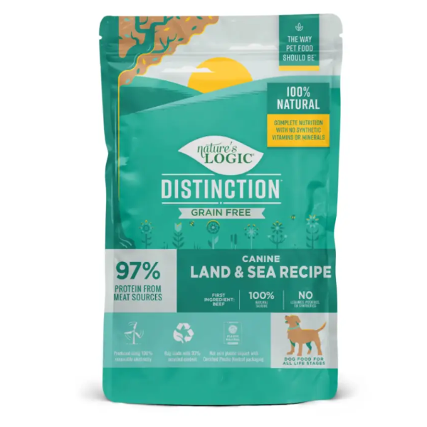 Nature´S Logic Distinction Canine Grain Free Land & Sea 10.9Kg
