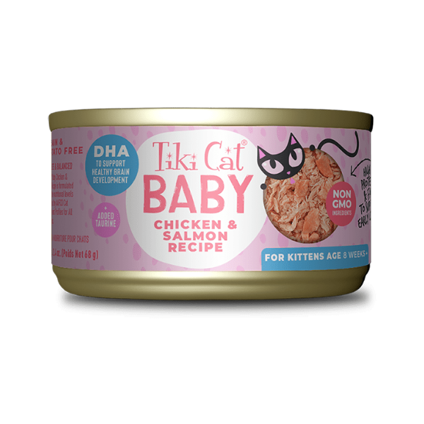Tiki Cat Baby Chicken And Salmon Recipe Lata