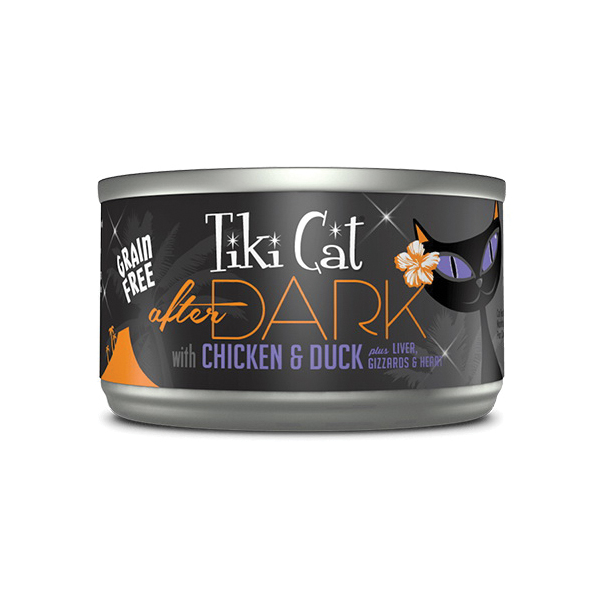 Tiki Cat After Dark Chicken And Duck Recipe In Broth Lata