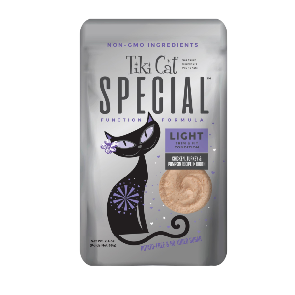 Tiki Cat Special Funtion Formula Light Chicken, Turkey And Pumpkin Recipe Pouch