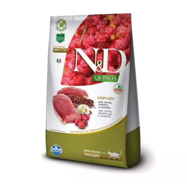 N&D Quinoa Feline Adult Urinary Pato 1.5Kg