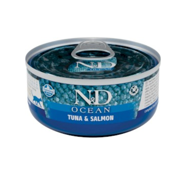 N&D Cat Ocean Tuna & Salmon 70gr